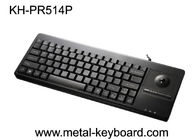 Kendinden servisli 81 tuşlu klavye, entegre topun üzerine sahip klavye, su geçirmez bilgisayar klavyesi