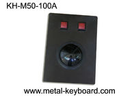 Metal Siyah Deniz Konsolu Endüstriyel arazi topları USB Arayüzlü Mouse