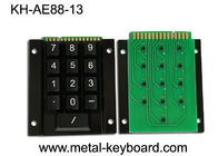 15 Anahtarlı ve Metal Arka Panel Montajlı Endüstriyel Metal Kiosk Klavye