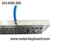 Trackball Mouse&amp;#39;lu Masaüstü Sağlam Metal Endüstriyel Bilgisayar Klavyesi