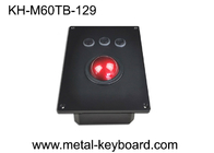 60 mm Kırmızı reçine Endüstriyel Trackball Fare USB Arayüzü ve Uzun Süren Performansı