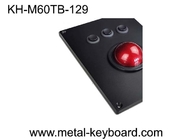 60 mm Kırmızı reçine Endüstriyel Trackball Fare USB Arayüzü ve Uzun Süren Performansı
