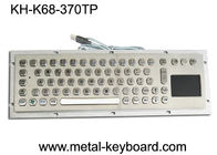 70 Tuşlu Endüstriyel Bilgisayar Klavyesi SUS304 Touchpad ile Fırçalanmış