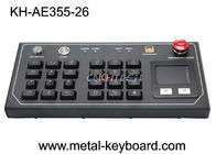 Plastik Düğmeler IP54 Metal Panel Sağlamlaştırılmış Klavye