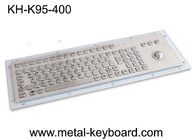 Trackball ile IP65 Panel Montajlı SS Metal Klavye