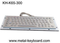 IK10 USB 65Keys Endüstriyel Panel Montajlı Klavye 0.5mm Seyahat