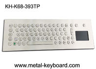 5V DC FCC PS / 2 Paslanmaz Çelik Klavye 393X133mm