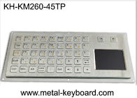 SUS304 81x81mm Dokunmatik Yüzeyli Su Geçirmez Klavye FCC PS2