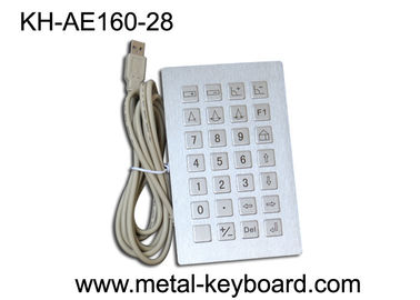 Anti - corrosive Stainless steel Kiosk Keyboard Rugged with dust - proof