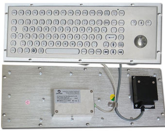 Endüstriyel kontrol Kiosk için 38 topuzlu Sağlam Metal Bilgisayar Klavyesi