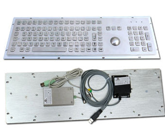 Vandal - Direnç IP65 Endüstriyel PC Klavye (25MM Metal İztopu)
