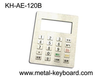 Benzin istasyonu için 4 x 5 Metal Panel Montaj Tuş Takımı, 20 Anahtarlı 4x5 Matrix