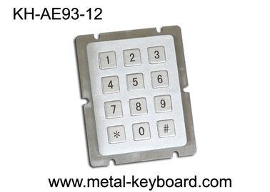 12 Keys Dot Matrix Dynamic Metal Keypad Access Control 4 x 3