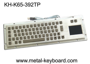 Touchpad ve Fare Tuşları ile Toz Geçirmez Endüstriyel Bilgisayar Klavye Metal