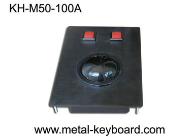 Metal Panel Montajlı Endüstriyel İşaretleme Aygıtı Trackball Fare Tıbbi / Deniz Uygulamalı