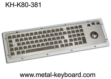 Trackpad Fareli ve Sayısal Tuş Takımlı 80 Key IP65 Anma Metal Endüstriyel Klavye