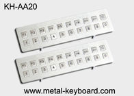 Kiosk Paslanmaz çelik Klavye Vandal korumalı, uzun ömürlü sağlamlaştırılmış klavye