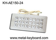 USB ve Üst panel montajlı Endüstriyel Rugged Metal Kiosk Klavye