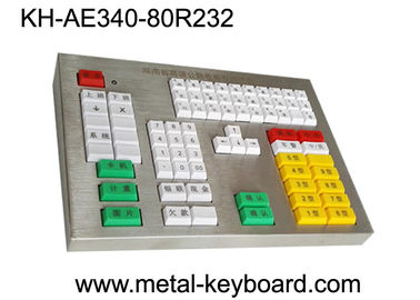 Ulaşım Alanı için R232 Panel Özelleştirme Endüstriyel Metal Klavye