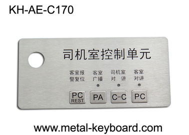 Custom Stainless Steel Panel rugged keypad For Intelligent Parking System