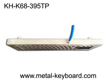 70 Keys Sağlam Metal Paslanmaz Çelik Klavye, Endüstriyel Kontrol Platformu için Tek Başına Tasarım