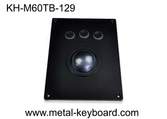 Endüstriyel Uygulamalar için Büyük Boyutlu 60mm Siyah Trackball Fare - Güvenilir Performans