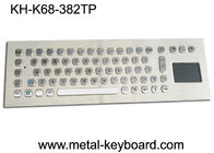 USB Portlu ve 70 Tuşlu Endüstriyel Sağlam Vandal Testi Dokunmatik Klavye