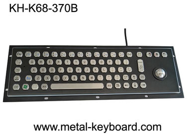 Siyah Metal Paslanmaz çelik, Endüstriyel Trackboard Sabitleme Cihazı ile Klavye