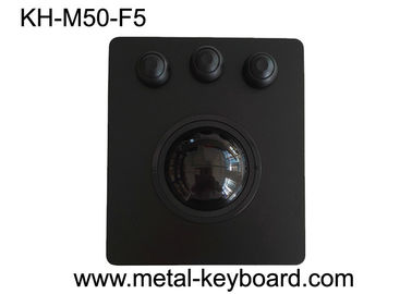 Paslanmaz Çelik Endüstriyel Trackball Fare Suya Dayanıklı Ön Panel Montaj Çözümü
