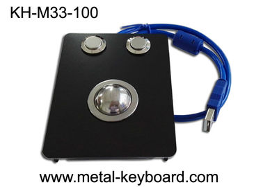 Panel Montajlı Endüstriyel İşaretleme Cihazı Siyah Metal Trackball IP65 Pürüzsüz Çalışma