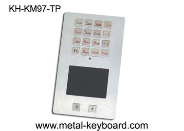 High reliability Kiosk Digital Panel Mount Keyboard Stainless Steel water resistant
