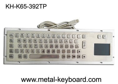 Paslanmaz Çelik Panel Dağı Kiosk Dizüstü Mekanik Klavye IP65 USB Bağlantı Fişi