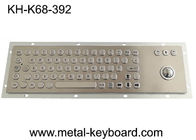 PS2 USB IP65 Endüstriyel PC Klavyesi, Stok Ticareti 25mm Lazer Trackball Klavye