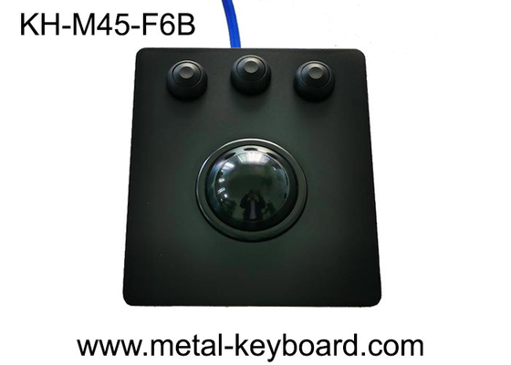 3 Suya Dayanıklı Düğmeli Metal Panel Endüstriyel Siyah İztopu Fare