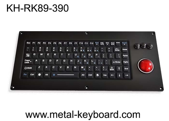 FN Sayısal Endüstriyel Silikon Klavye IP65 Reçine Trackball Metal Panel